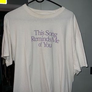 **SOLD** Lonely Ghost Tshirt / this song reminds me of you